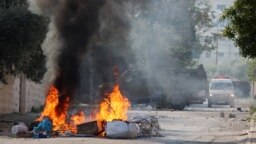 Pamje nga vendi ku kanë ndodhur bastisjet në Jenin.