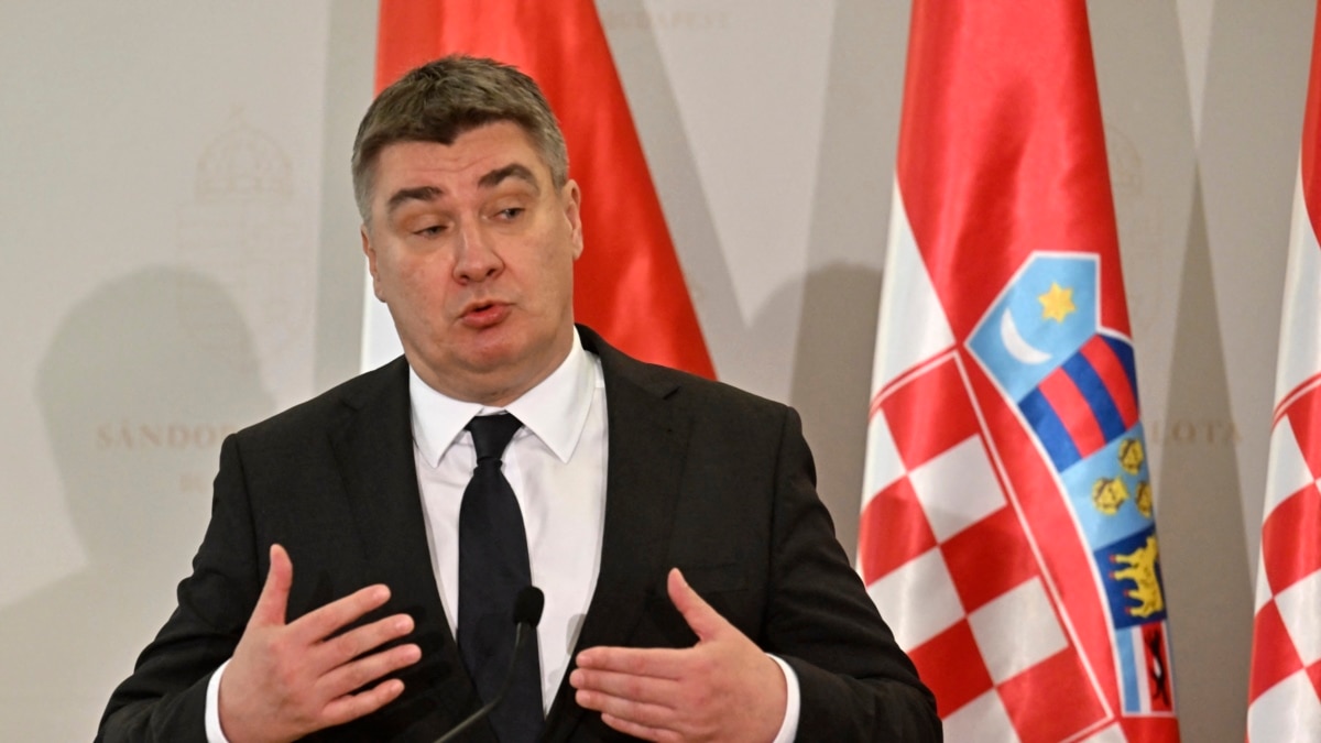 Президент Хорватії розкритикував постачання танків Україні західними країнами