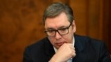 Predsednik Srbije Aleksandar Vučić na sednici Vlade Srbije posvećene Kosovu, 23. januar 2023.