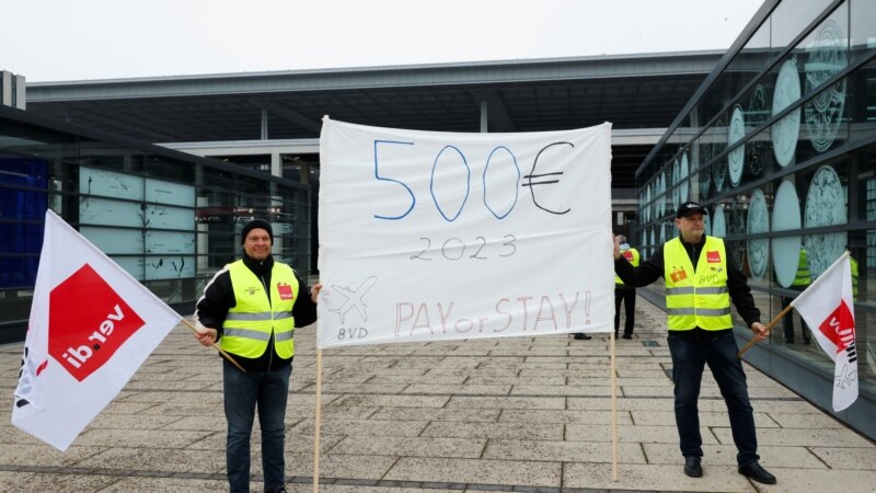 Mbi 300.000 pasagjerëve u anulohen fluturimet si pasojë e grevave në aeroportet e Gjermanisë