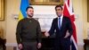 U.K. – President of Ukraine Volodymyr Zelenskyy (L) and Prime Minister of Great Britain Rishi Sunak. London, February 8, 2023