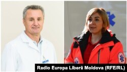 Fostul director al Spitalului Clinic Municipal „Gheorghe Paladi”, Iurie Crasiuc și Natalia Catanoi, directoarea suspendată de la Urgență