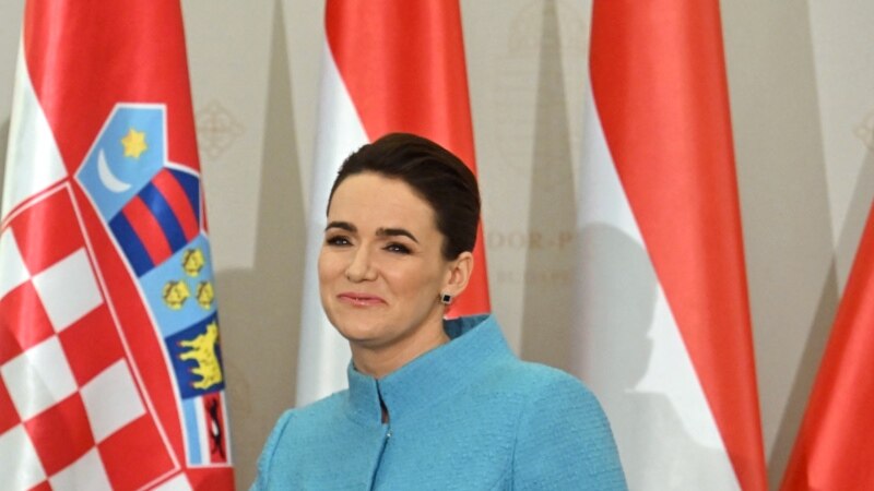 Унгарската претседателка Каталин Новак во посета на Скопје