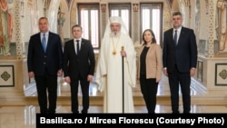 Întâlnirea președintelui Parlamentului R. Moldova, Igor Grosu, cu Patriarhul Daniel al României, 19 ianuarie 2023