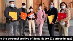 პლატფორმა „სალამის“ წევრები. 2023 წლის იანვრის ფოტო