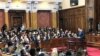 Специјална седница за Косово во српскиот парламент. На таа седница е поканет и српскиот претседател Александар Вучиќ.