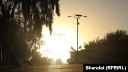 د ارزګان مرکز ترینکوټ ښار د شپې انځور