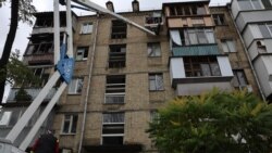 UKRAINE – Missile attack on Kyiv. Consequences. Kyiv, October 25, 2025