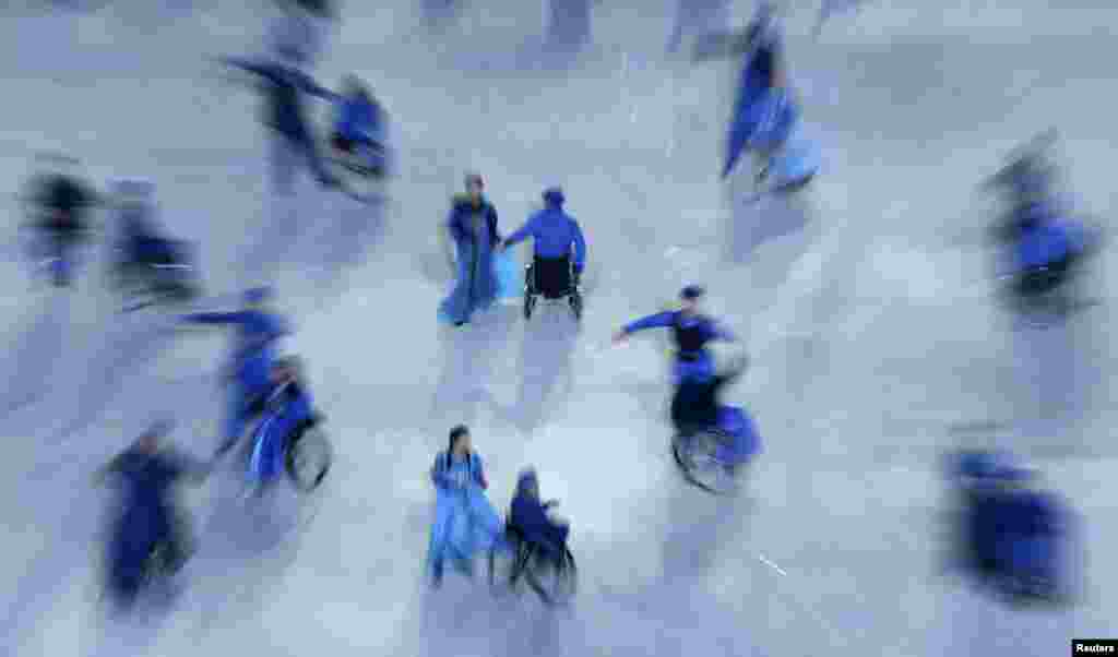 Открытие XI зимних Паралимпийских Игр в Сочи
