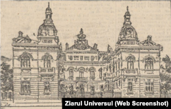 Societatea Salvării, din actuala zonă Izvor, văzută în Ziarul Universul, în 1930.