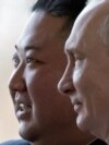 Ким Чен Ын и Владимир Путин во время встречи во Владивостоке/ 25 апреля 2019 года