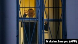 Алексей Навальный в отделении полиции, 29 сентября 2017 