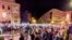 Protest rally in Skopje to mark six months since the fire at the Pulse disco in Kocani, where 62 people died