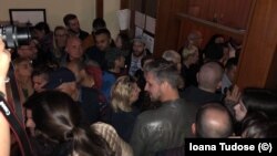 Înghesuială în consulatul român de la Oslo, Norvegia, la alegerile pentru Parlamentul European, 26 mai 2019