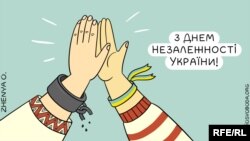 Політична карикатура Євгенії Олійник