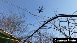 Гелікоптери над херсонськими селами, 27 лютого 2022 року, ілюстраційне фото