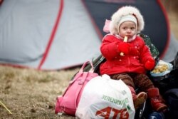 Илустрација - Дете во привремен бегалски камп во Полска за бегалците од Украина