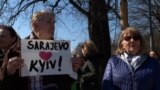 Ukraine support Sarajevo