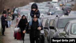 Ուկրաինա - Փախստականներ Մոլդովայի սահմանի մոտ, 26-ը փետրվարի, 2022թ․