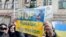 grab Baku Residents Express Support For Ukraine