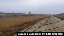 Северо-Крымский канал без воды