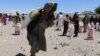 روند توزیع کمک های بشری سازمان ملل در یکی از ولایات جنوب افغانستان 