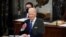 Presidenti i SHBA-së, Joe Biden, gjatë fjalimit në Kongres, 1 mars, 2022.