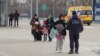 Ukrainian refugees pouring in the Republic of Moldova through the Palanca crossing point, February 26, 2022 