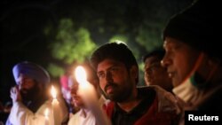 Цырымонія ў Нью-Дэлі 1 сакавіка ў памяць пра індыйскага студэнта, які загінуў падчас расейскага абстрэлу Харкава