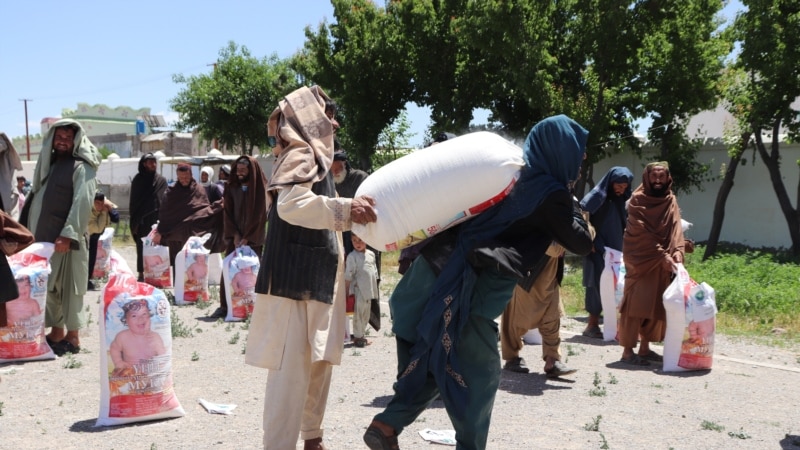سازمان ملل برای تمویل برنامه توزیع کمک های غذایی برای افغانستان پول درخواست می‌کند
