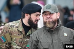Магомед Даудов з Рамзаном Кадировим