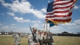 US soldiers at Camp Bondsteel, Kosovo, in 2014. Several hundred US troops remain stationed on Kosovo.