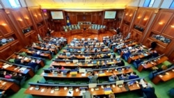 Sednica Skupštine Kosova na kojoj se glasalo o Rezoluciji o Ukrajini, 3. mart 2022.