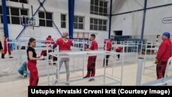 Pripreme za prihvat izbjeglica iz Ukrajine, Osijek, Hrvatska