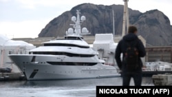 The French government on March 3 said it had seized the Amore Vero, a superyacht owned by a company linked to Igor Sechin, in the shipyard of La Ciotat, near Marseille, in southern France.