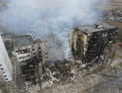 Разрушенные дома в Киевской области. 3 марта 2022 года