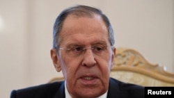 Рускиот министер за надворешни работи Сергеј Лавров. 