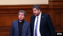 Тошко Йорданов и Христо Иванов в Народното събрание