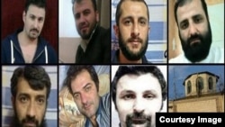 تصاویر زندانیان کرد اهل سنت که عفو بین‌الملل می‌گوید در خطر اعدام قرار دارند.
