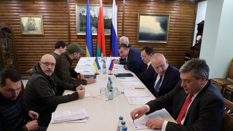 Орус-украин делегацияларынын экинчи сүйлөшүүсү башталды