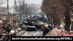 Буча, що на Київщині, після важких боїв (фоторепортаж)