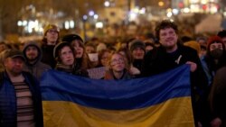 Antiratni protest u Pragu, Češka Republika, 4. marta 2022.