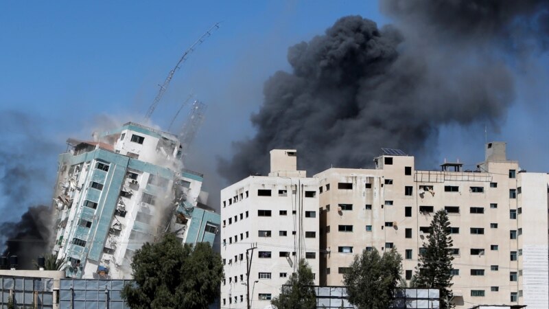 Izrael gađao zgradu u Gazi u kojoj su smešteni AP i Al Jazeera