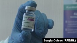 Vaccinul anti Covid-19 AstraZeneca, sosit la Chișinău pe 2 martie 2021.