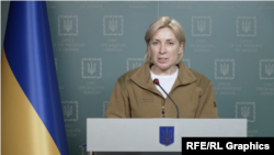  Украина өкмөтүнүн вице-премьери Ирина Верещук