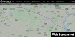 Переліт літака ТУ-154Б-2 з бортовим номером RA-85586 з Москви в напрямку Самари, 1 березня 2022 року
