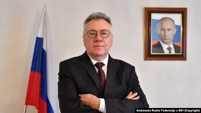 Ruski ambasador u BiH Igor Kalabuhov (mart 2022.)