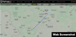 Переліт літака Ту-134АК з бортовим номером RA-65992 з Москви в напрямку Брянська, 5 березня 2022 року