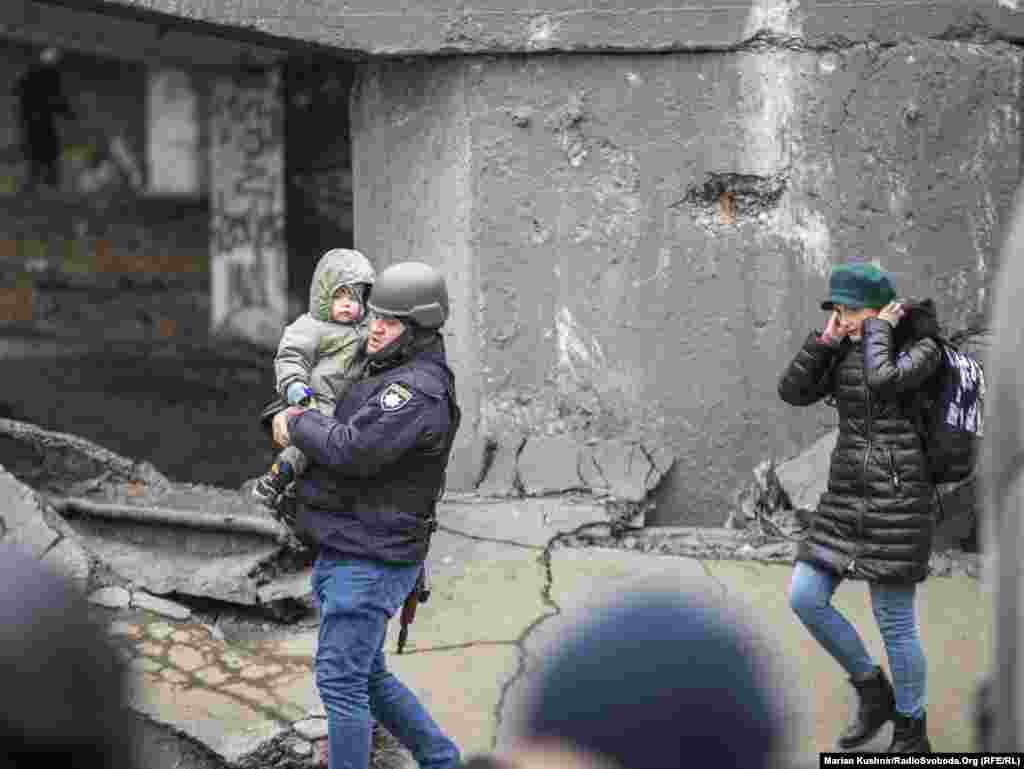 Евакуація людей із Ірпеня та Бучі, Київщина. 9 березня 2022 року