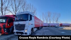 Două convoaie umanitare ale Crucii Roșii România au ajuns săptămâna trecută și astăzi la Cernăuți.